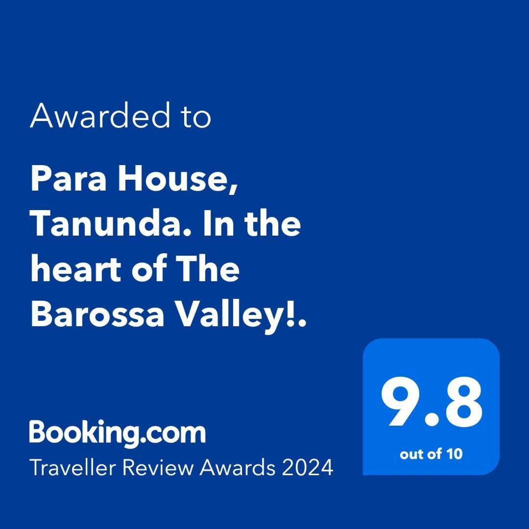 Para House, Tanunda. In The Heart Of The Barossa Valley!. Βίλα Εξωτερικό φωτογραφία